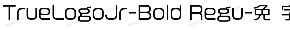 TrueLogoJr-Bold Regu字体转换